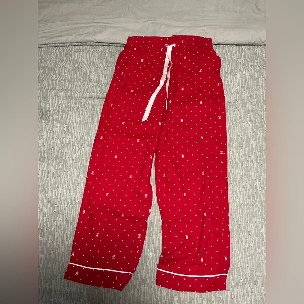 2 piece SET Victoria's Secret Red Pajama